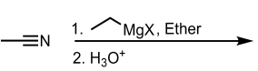 <p>Addition of a Grignard Reagent to a Nitrile</p>