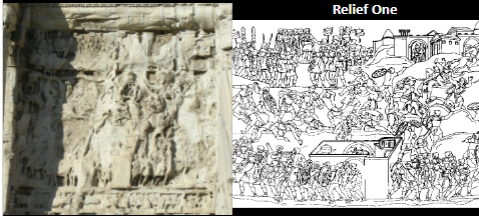 <p>Arch of SS, Relief One</p>