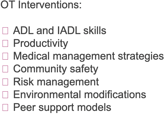 <p>individuals diagnosed with mental illness and recovery - case management is a method for providing consumer with needed services</p><p>Highly individualized, Advocate for community resources, Multidisciplinary team provides services 24/7, Team is primary service provider to minimize need for numerous providers, Practitioners have small caseloads because demands are high</p><p>Facilitate new learning skills, home visits, strengths-based</p>