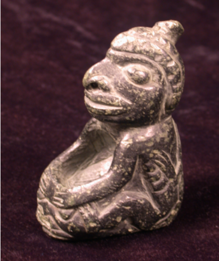 <p>HUMAN SEATED FIGURE BOWL from which culture?</p>