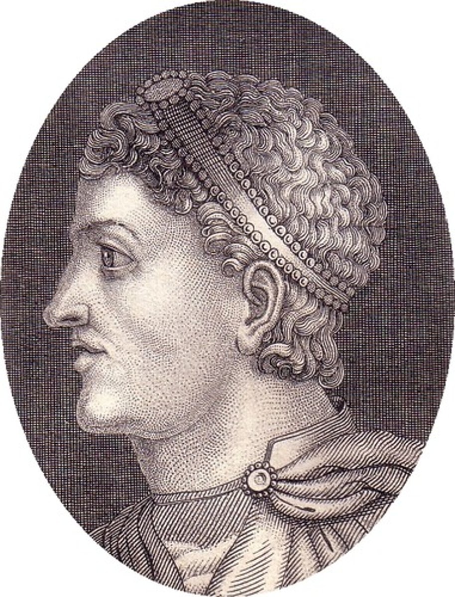 <p>Constantius, who supported Arianism</p>