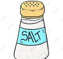 <p>The salt</p><p>I put the salt on the fries yesterday </p>