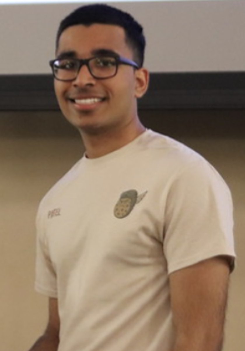 <p>Cadet Captain Fenil H. Patel</p>