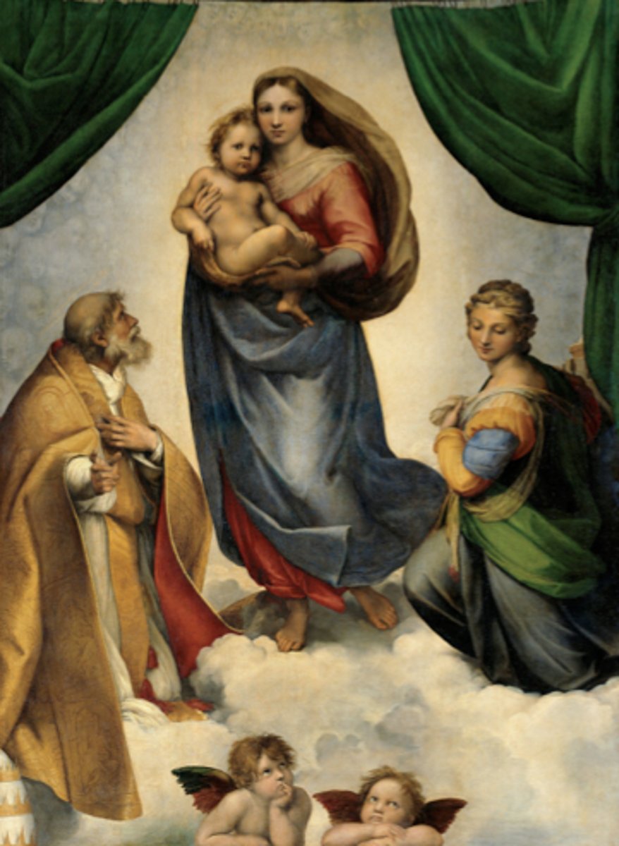 <p>Rafaēls: Siksta Madonna</p>
