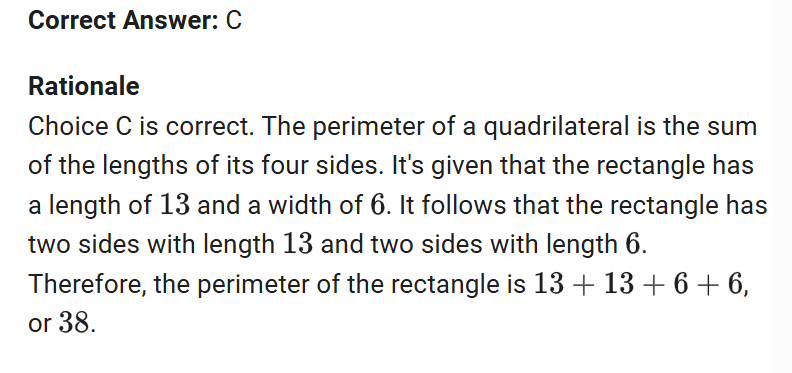 <p>the perimeter for a rectangle is 2 times the length plus the with <br>the perimeter for a square is 4 times the side lengths<br>for a triangle its side1+side2+side3</p>