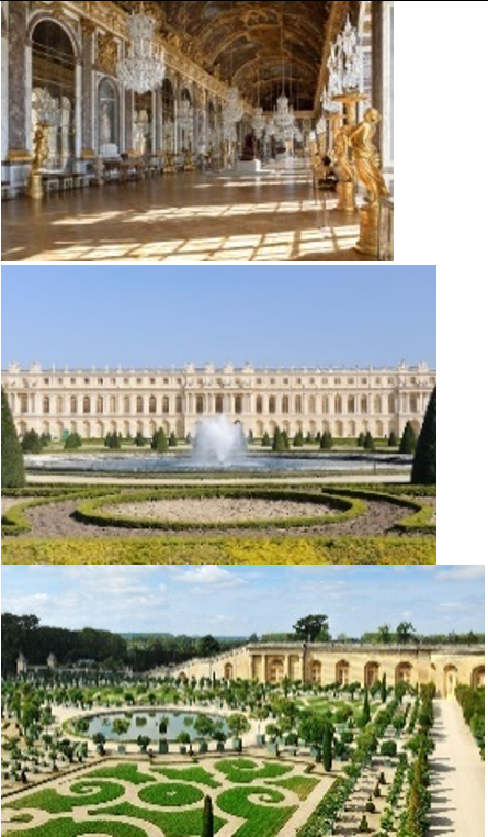 <p>Palace of Versailles (creators &amp; date)</p>