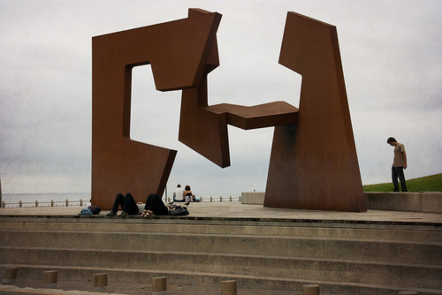 <p>la escultura</p>