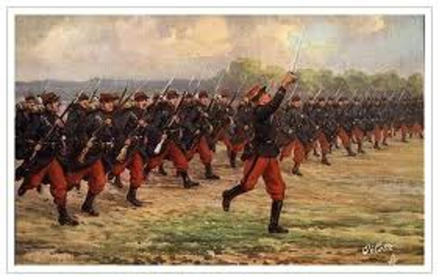<p>(noun) the foremost part of an army; the leading position in any field</p><p>S: forefront, cutting edge, trailblazers</p><p>A: rear guard, stragglers, laggards</p>