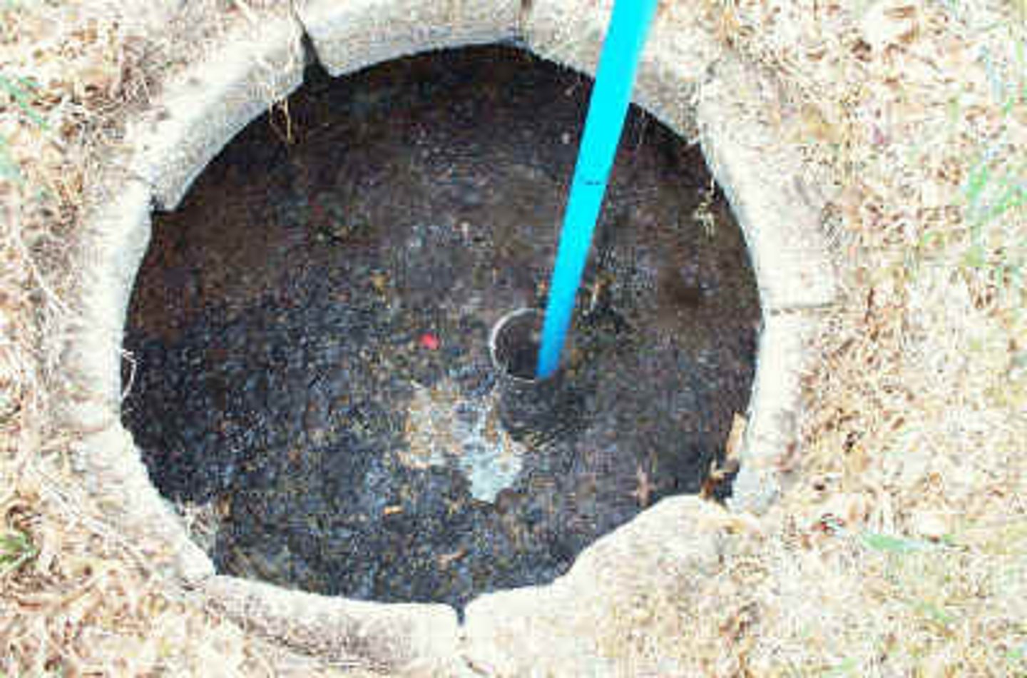 <p>a non-watertight lined excavation in the ground which relieves the discharge of a sanitary drainage system or part thereof, designed to retain the organic matter &amp; solids discharging therefrom, but permitting the liquid to seep through the bottom &amp; sides of the __________________.</p>