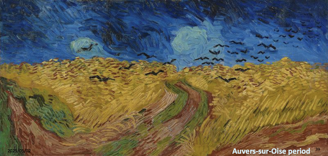 <p>Wheatfield with Crows, Vincent Van Gogh July 1890</p>