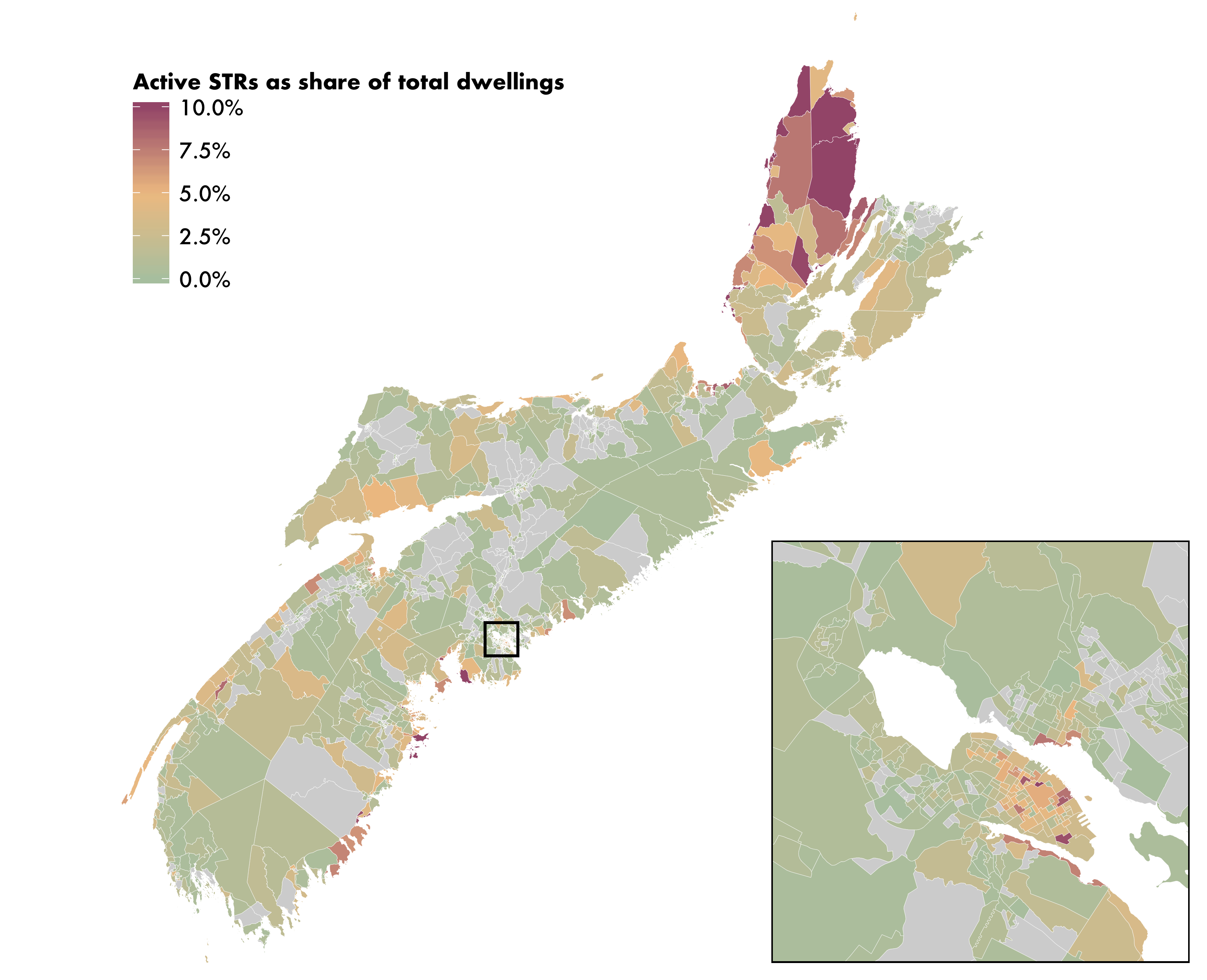 <p>Gives a bigger picture of the surrounding area</p>