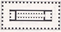 <p>Potential for double colonnade but not</p>