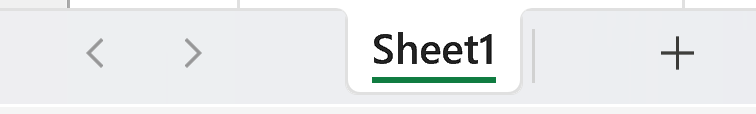 <p>able to insert, rename or move sheet tabs</p>