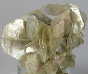 <p>mica group- muscovite- silicates </p>