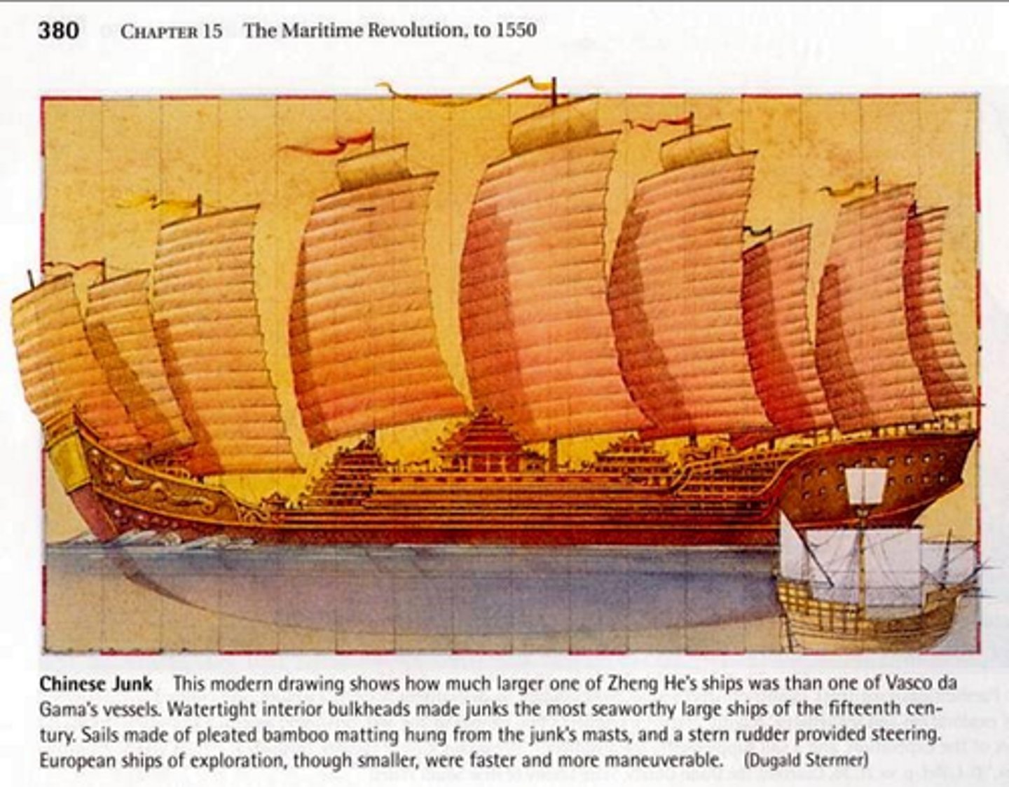 <p>He was a Chinese Islamic navigator that sailed around flexing the Ming dynasty's power. He did not do anything new.</p><p>- Kingdom of Bengal, East India, gifted him a "dragon"... it was a giraffe.</p><p>- His ships were massive and he had a ton of people (27,000 sailors and 300 ships)</p><p>- He shows the power of the Ming/Chinese dynasty at this time compared to Columbus.</p>