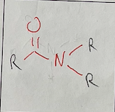 <p>Class: Amides<br>Example: LSD</p>