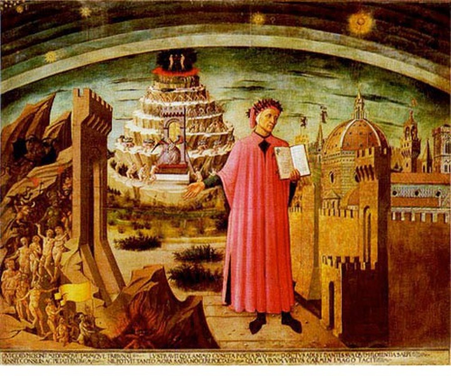 <p>Book by Dante Alighieri; describes the soul's progression into heaven</p>