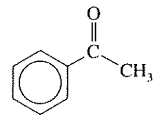 <p>O=C-CH3</p>
