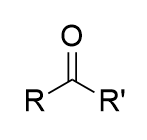 <p>ketone; nucleophlic attack on nitrile carbon; iminium ion</p>