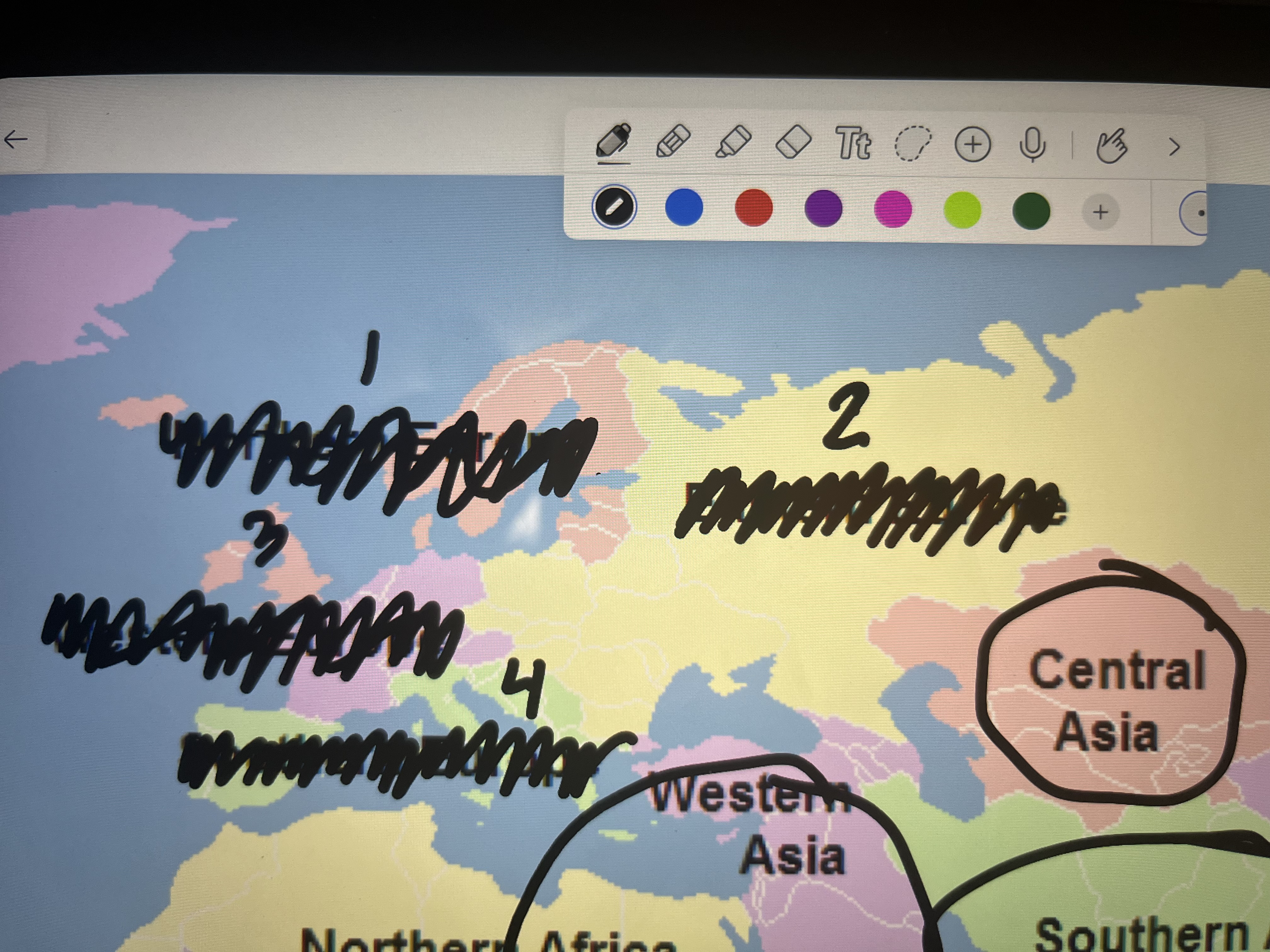 <p>Where is Northern Europe?</p>