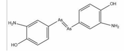 <p>This is the first anti-syphilitic drug.</p>
