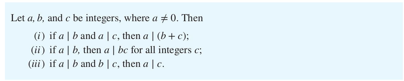 <p>Prove that part iii of Theorem 1 is true</p>