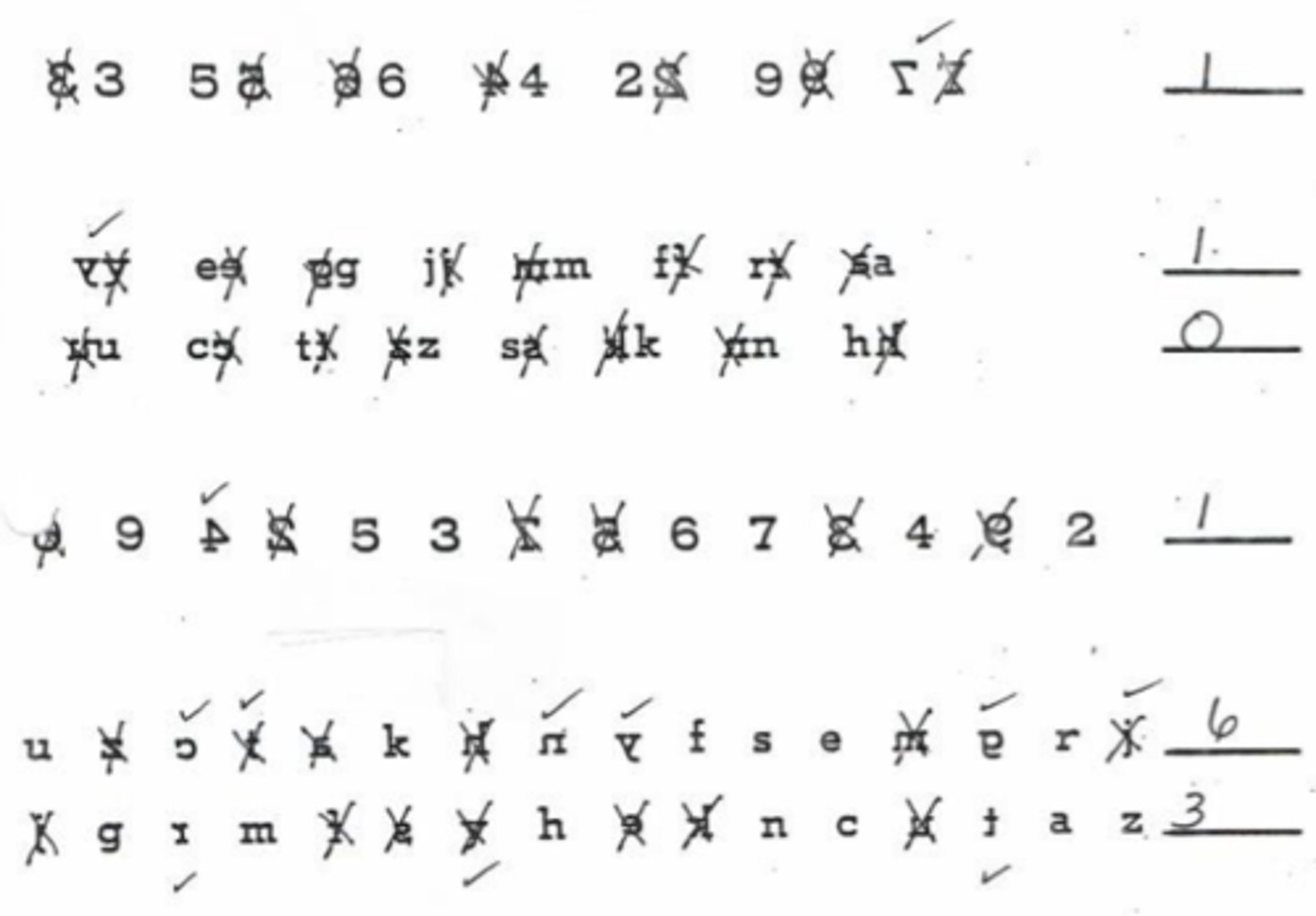 <p>paper pencil test with execution, recognition, and matching subtests for reversals</p>