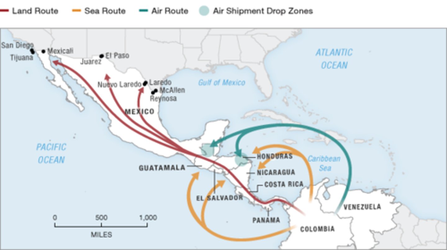 <p>Politically unstable states in Latin American that were friendly to the U.S.; given these name as a term for their exported tropical products. (late 1800's)</p>