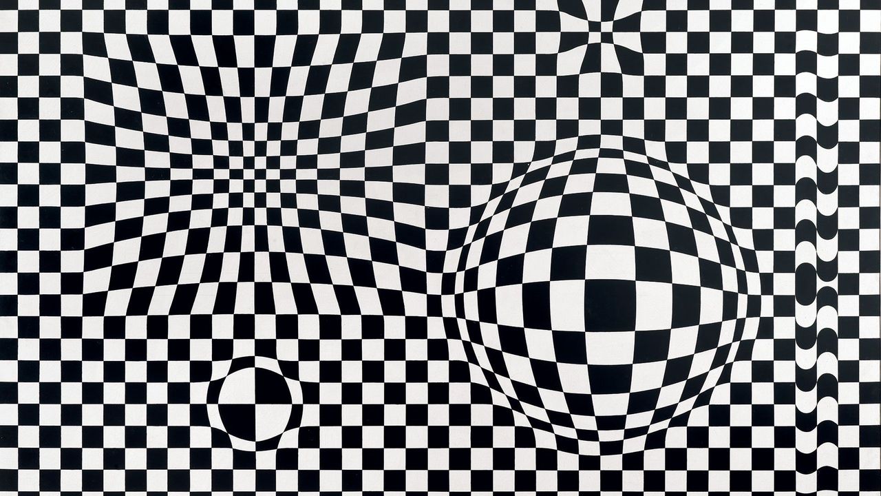 <p>Vasarely - Op Art</p>