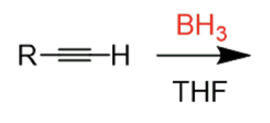 <p>Hydroboration of an Alkyne</p>