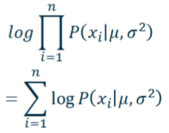 <p>Uses logarithm to describe the likelihood equation</p>