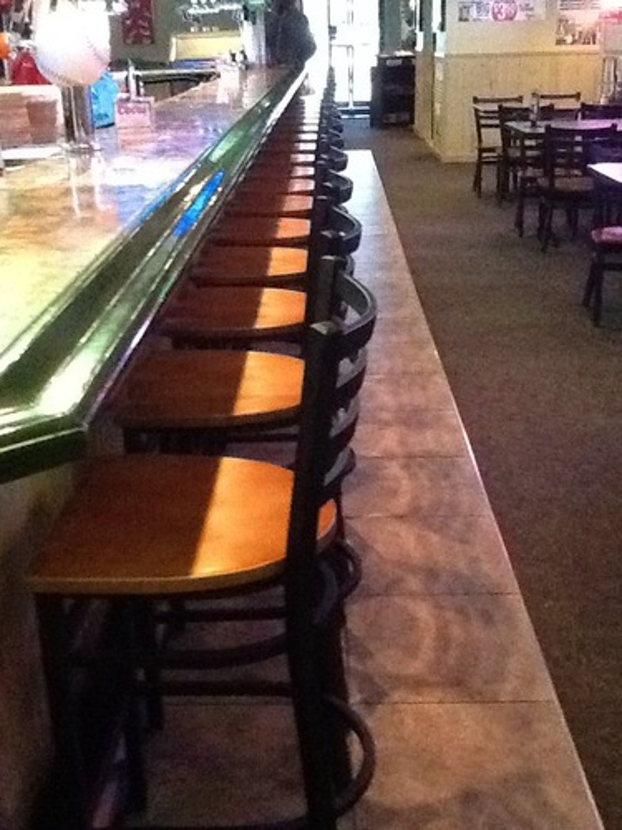 <p>(n) ghế quầy bar</p>