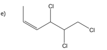 <p>1) determine whether geometric isometric is possible</p><p>2) name the molecule</p>