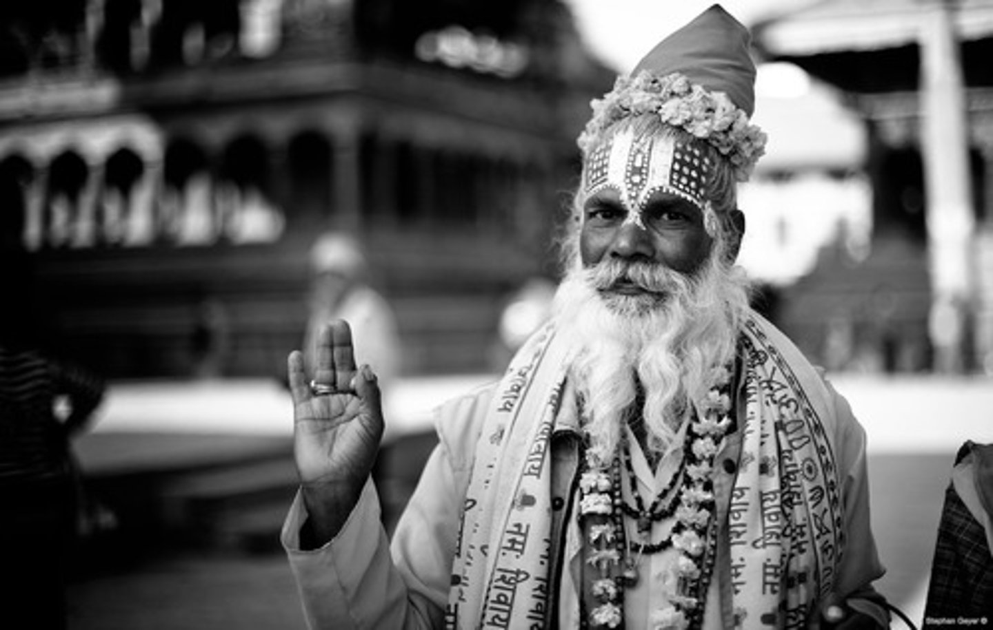 <p>(n) Hindu of the highest caste</p>