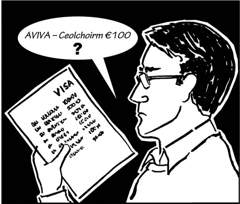 <p>Tá fearg ar an athair</p><p>Ni Sasta leis an Paisti</p>