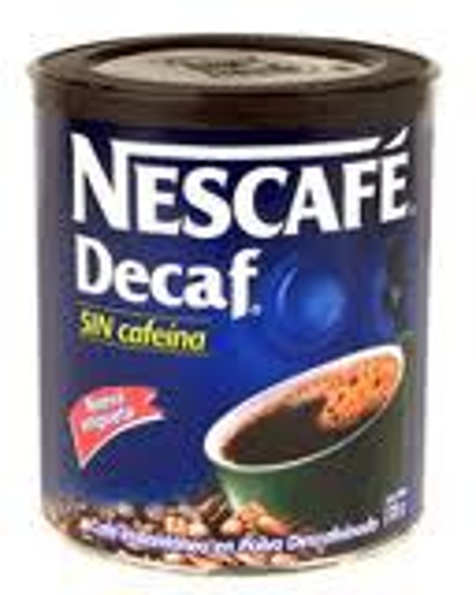 <p>decaffeinated</p>