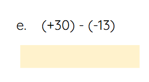 <p>Rewrite as an addition statement, then evaluate:</p>