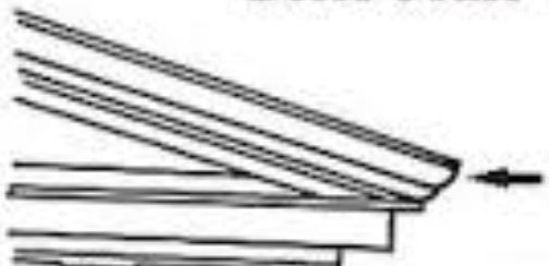 <p>projecting section of ornamental moulding</p>