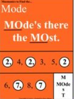 <p>Find the most common number that occurs. Answer = 4 (comes up 3 times)</p>