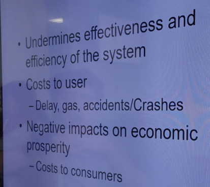 <p>What are the effects of congestion</p>