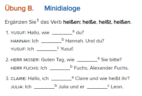 1A. Heist 1B. Heisse 1C. Heisse 2A. Heissen 2B. Heisse 3A. Heisse 3B. Heisse 3C. Heisst