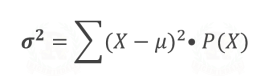 <ul><li><p>denoted as <span>σ², is determined by using the formula:</span></p></li></ul>