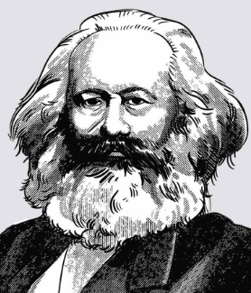 <p>Theory proclaimed by Karl Marx in 1848 that control of means of production by the proletariat will lead to a class-less society</p>