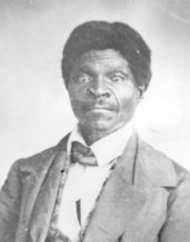 <p>He was a slave who was taken to free territory. He sued for his freedom and the Supreme Court declared that slaves are property, not people.</p>