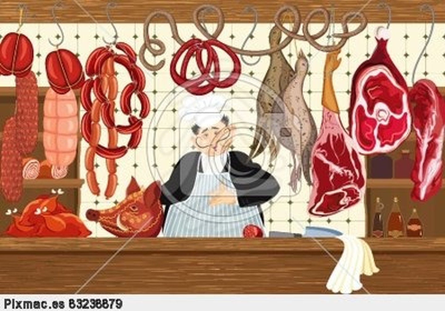<p>butcher shop</p>
