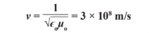 <p>3×10^8 m/s</p>