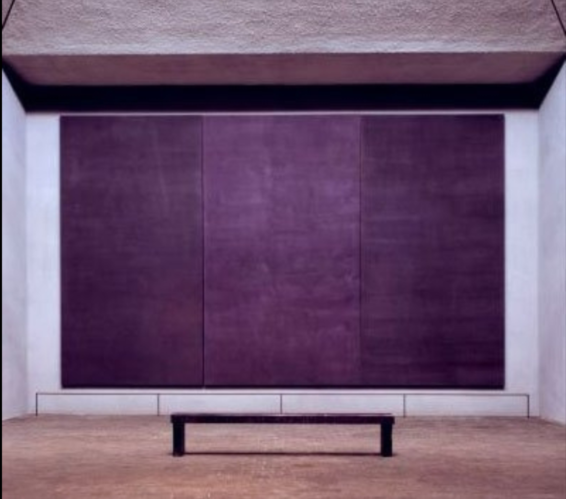 <p>Center Triptych (Rothko Chapel) </p>