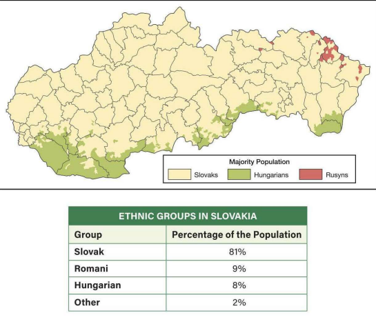 <p>Which term best describes Slovakia?</p>
