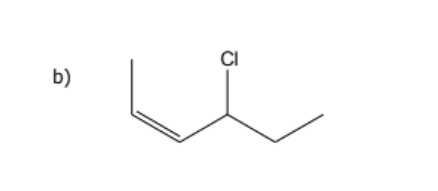 <p>1) determine whether geometric isometric is possible</p><p>2) name the molecule</p>
