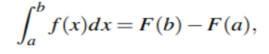 <p>Jeżeli f : [a,b] → R jest ciągła oraz F jest funkcją pierwotną funkcji f to   </p><p class="is-empty is-editor-empty has-focus">Aby obliczyć całkę oznaczoną właściwą należy:  </p><p class="is-empty is-editor-empty has-focus">1. wyznaczyć dziedzinę funkcji oraz sprawdzić, czy przedział całkowania [a,b] ⊂ D?  </p><p class="is-empty is-editor-empty has-focus">2. obliczyć całkę nieoznaczoną (tj. funkcję pierwotną F(x)) </p><p class="is-empty is-editor-empty has-focus">3. obliczyć całkę oznaczoną z tw. Newtona-Leibniza obliczając F(b) − F(a). </p>